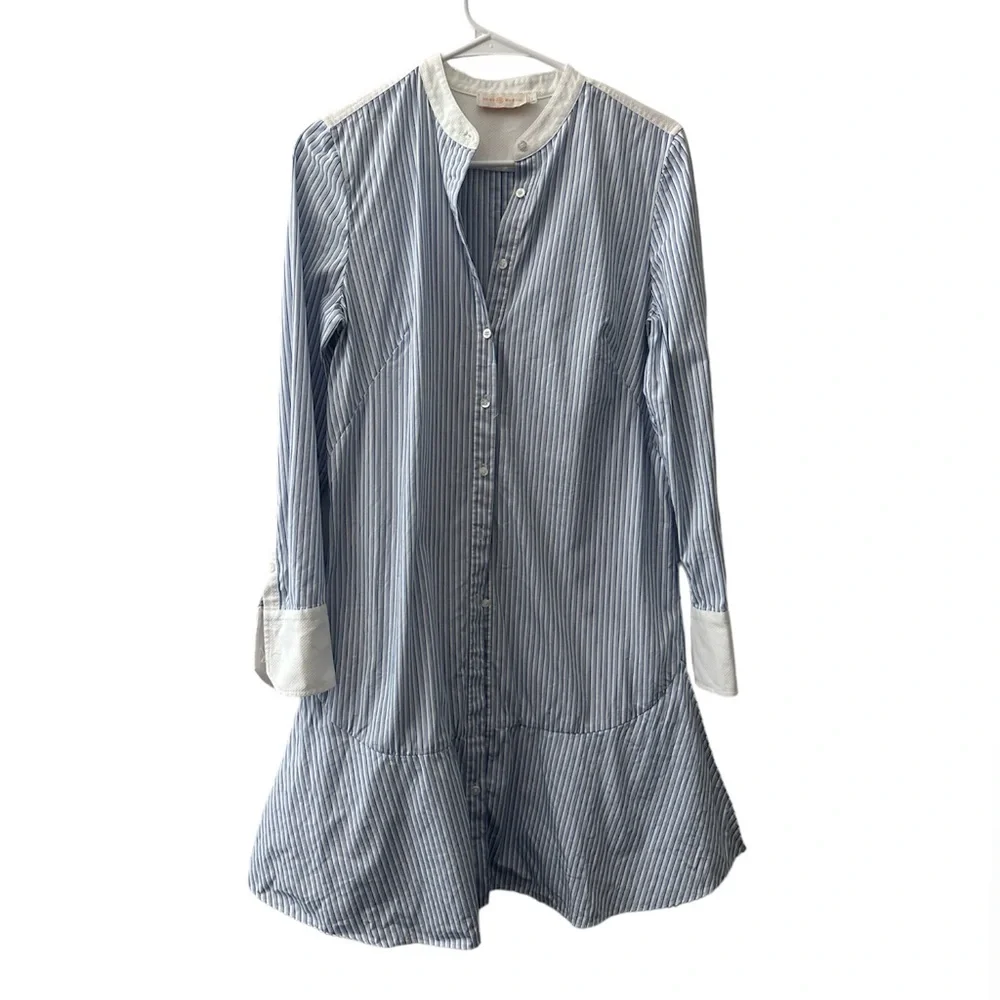 Tory Burch striped shirt dress